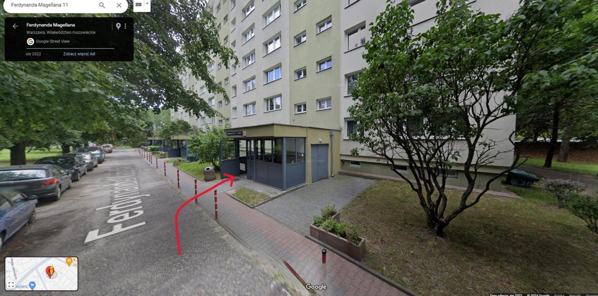 Ferienwohnung Na Magellana Warschau Exterior foto