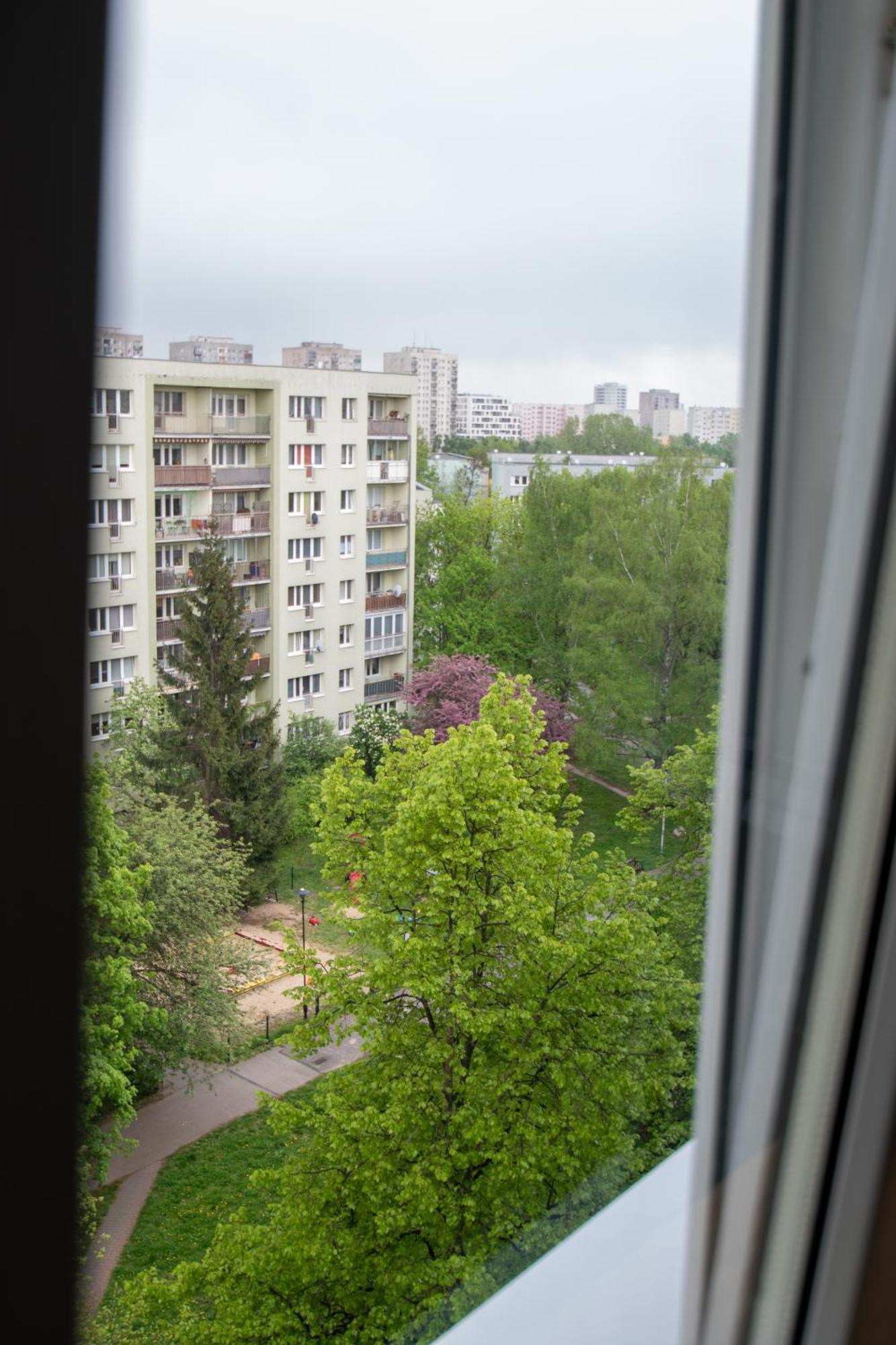 Ferienwohnung Na Magellana Warschau Exterior foto